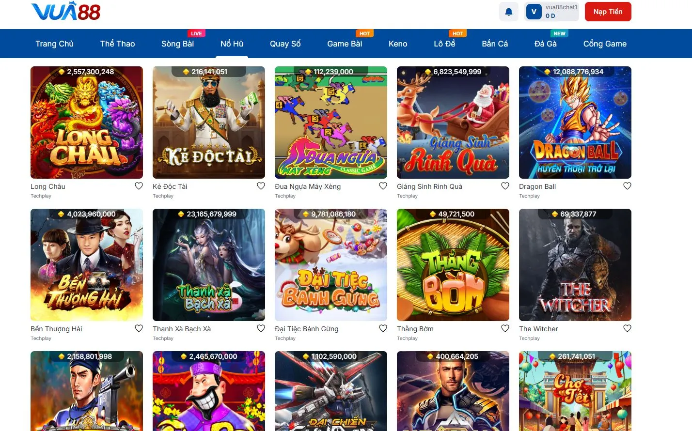 Game Vua88 nổ hũ cực chất 2025