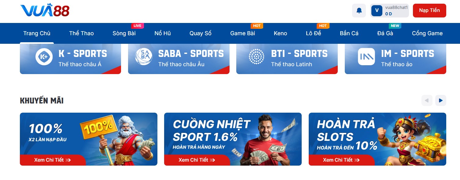 Áp dụng khuyến mãi 100% khi nạp đầu