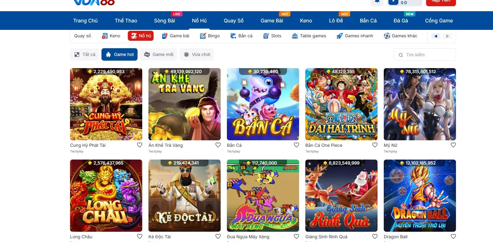 Mẹo chơi game nổ hũ Vua88 thắng lớn