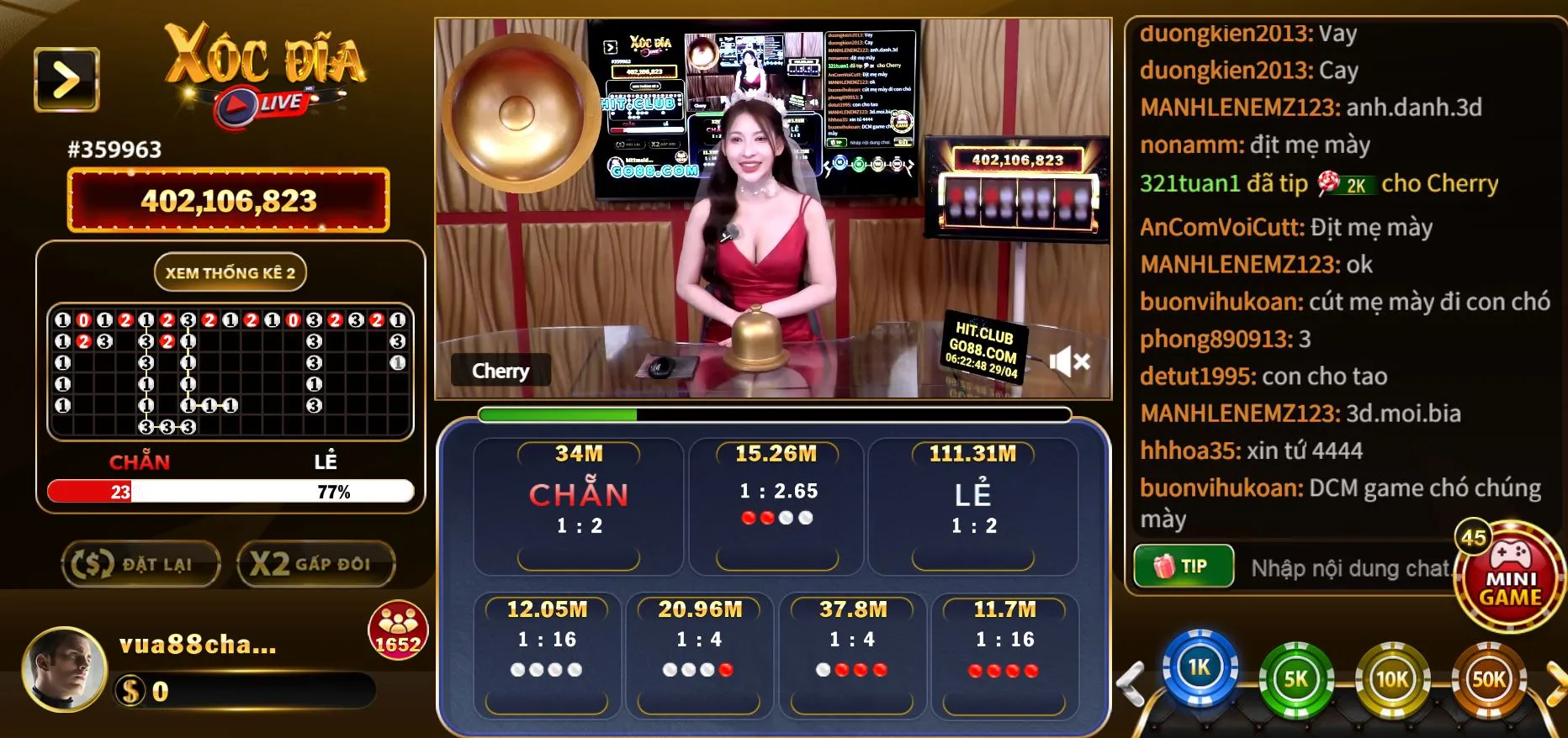 Áp dụng chiến thuật mới tại sòng bài Vua88