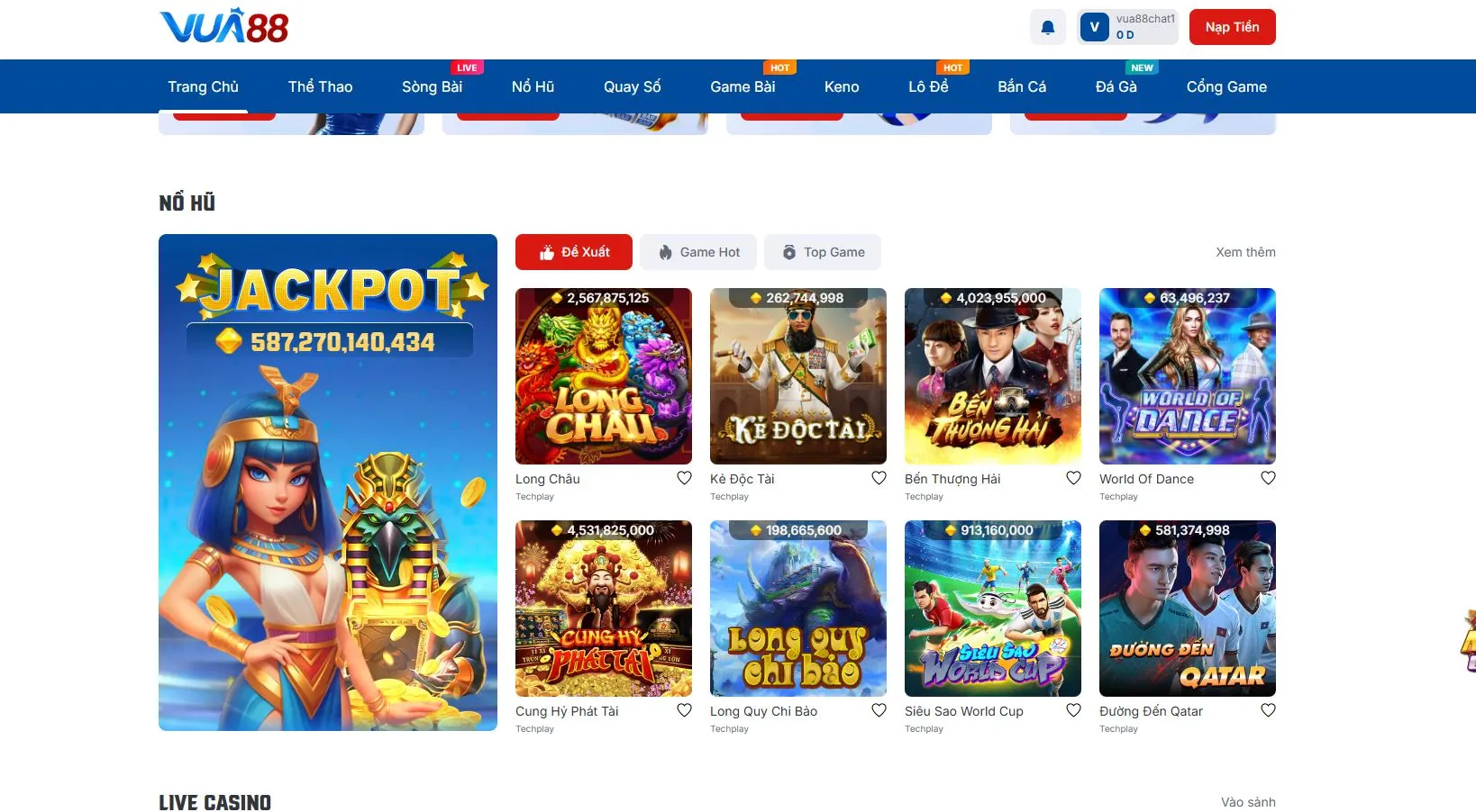 trang-chu-Vua88-9 Giao diện nhà cái Vua88 đẹp mắt