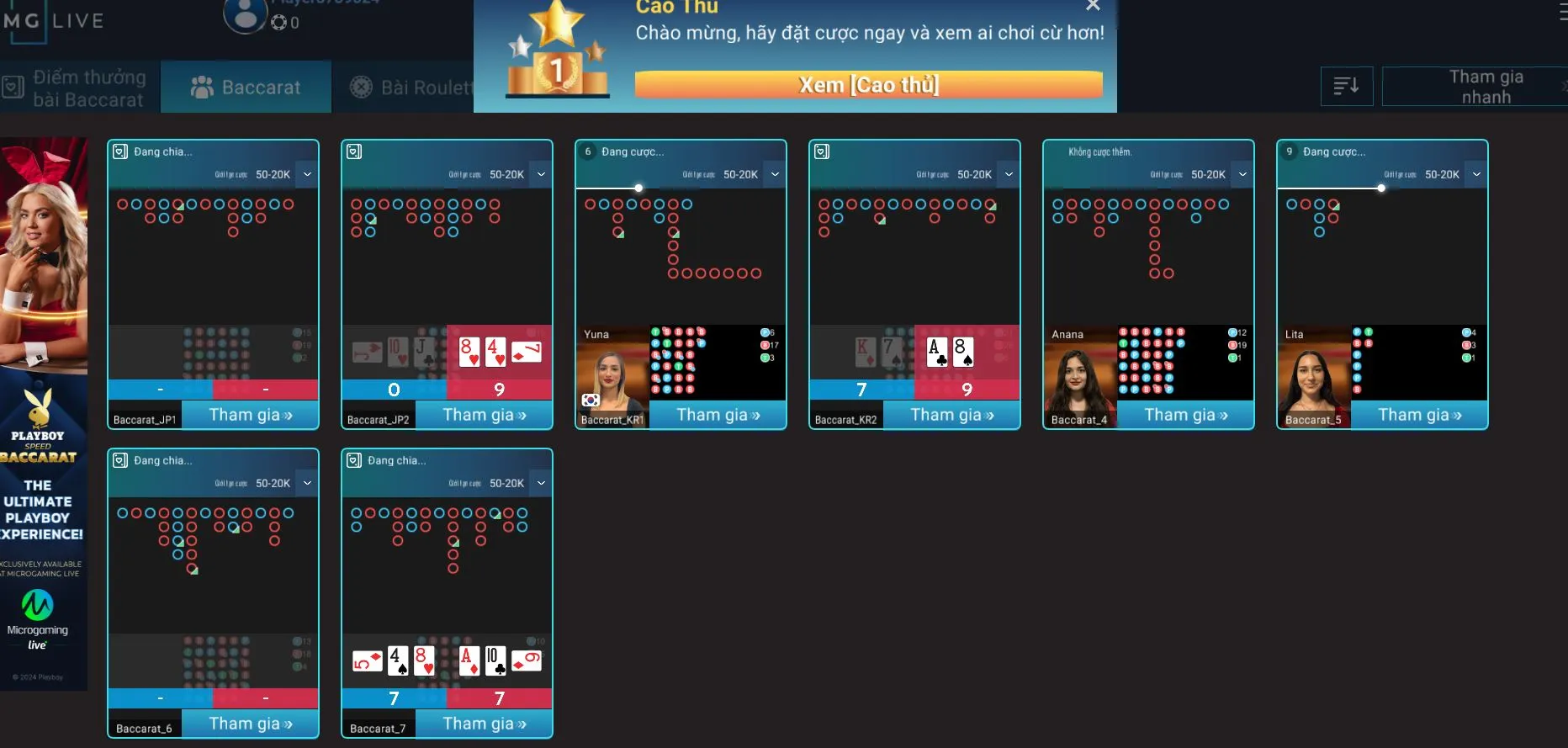 baccarat Vua88 Baccarat tại nhà cái Vua88