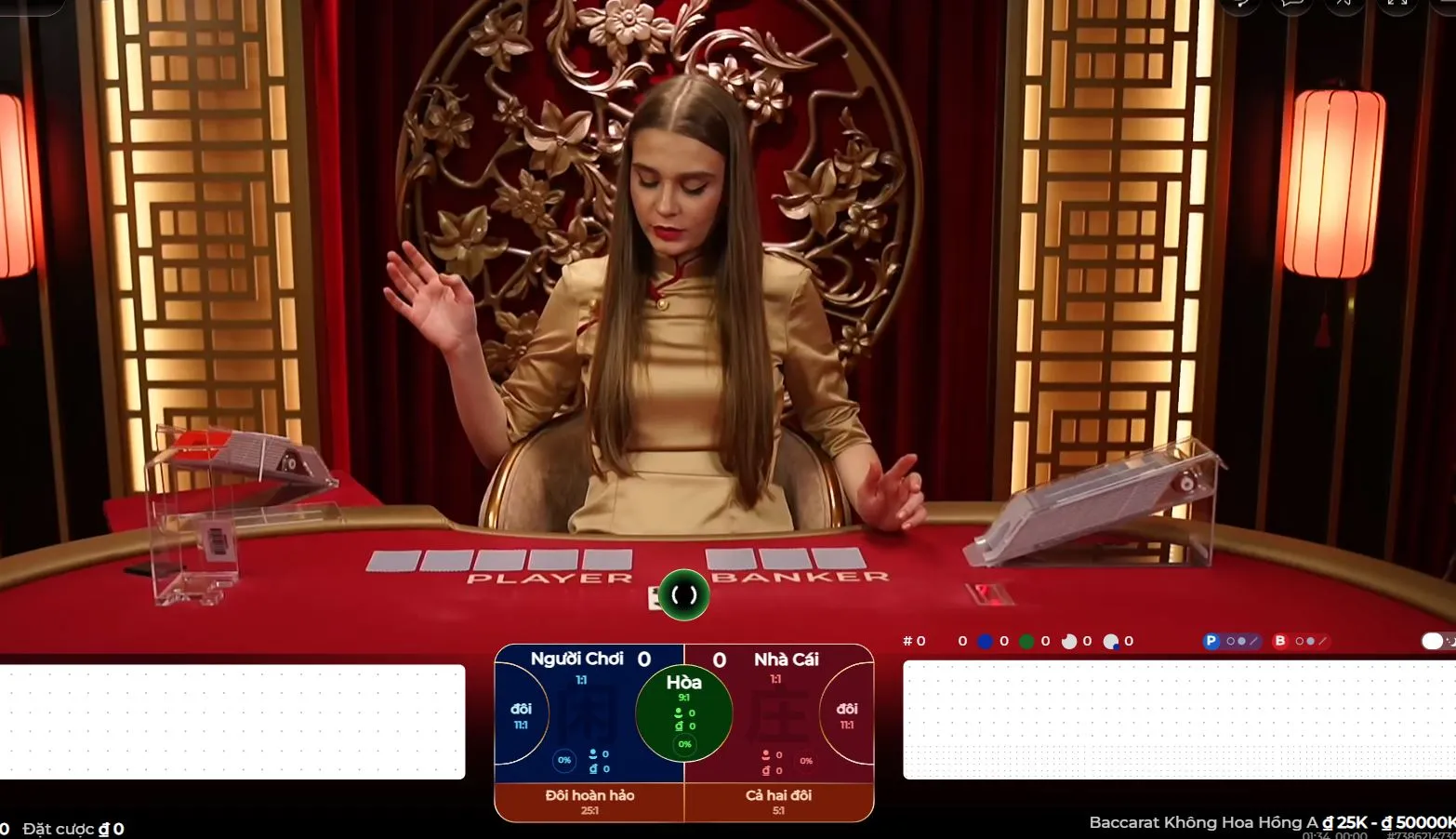 baccarat live Vua88 3 Cách chơi Baccarat Live tại Vua88 chi tiết