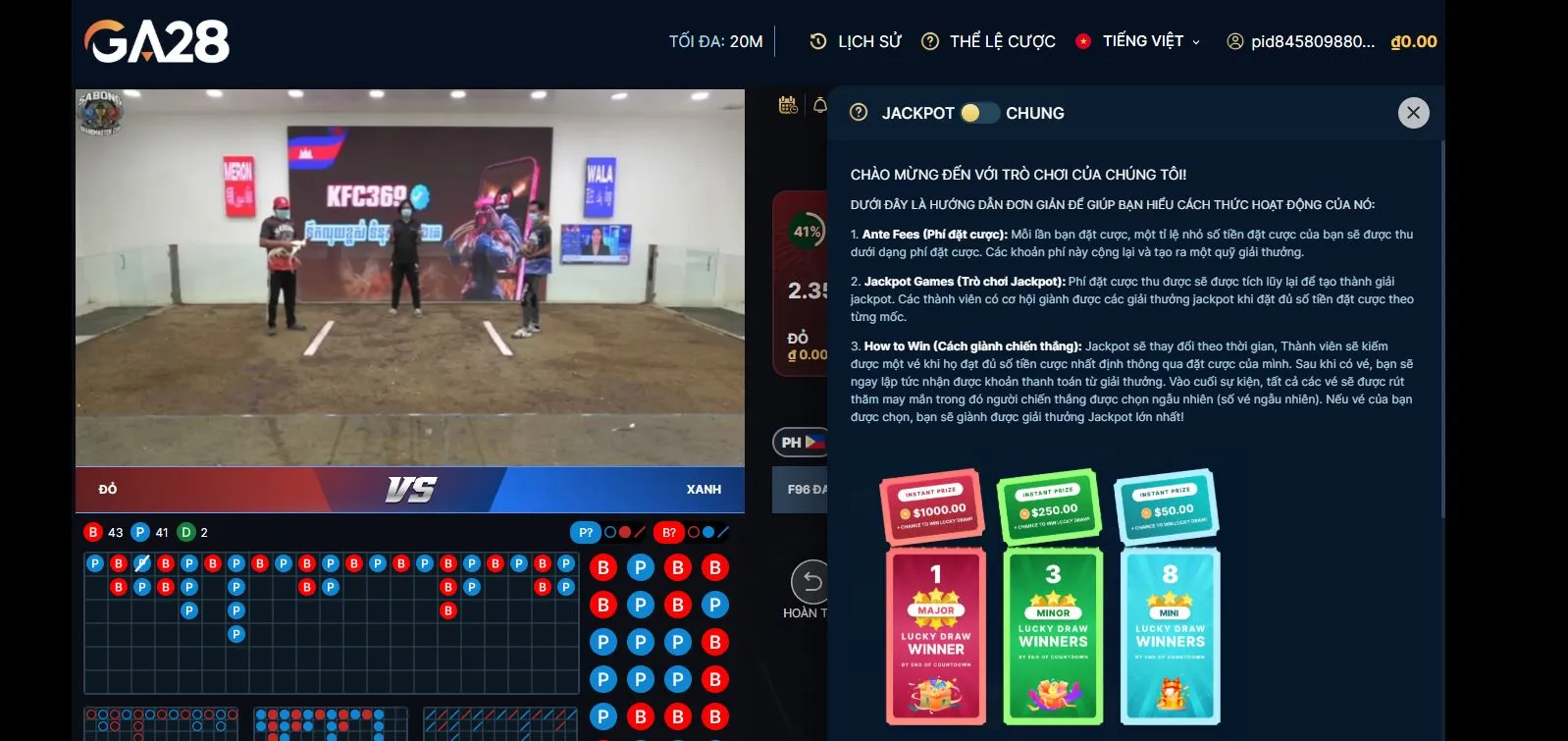 Chọn kèo đá gà thích hợp