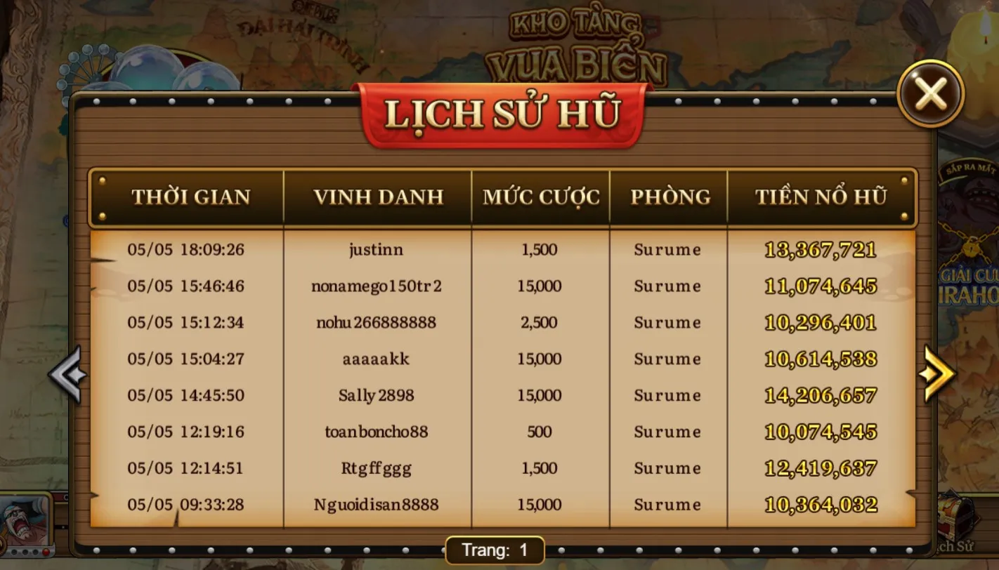 Mẹo chơi Đại hải trình Vua88 thắng lớn