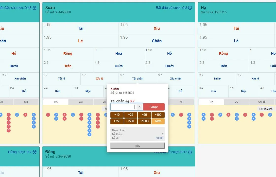 Luật chơi cơ bản của Keno siêu tốc