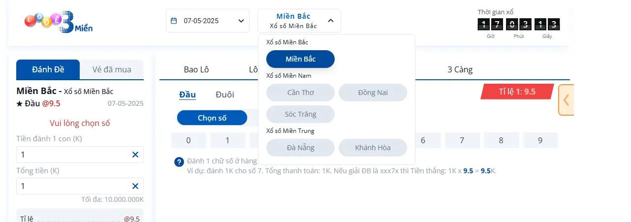lo de online Vua88 1 Cách chơi Lô đề online chi tiết tại Vua88