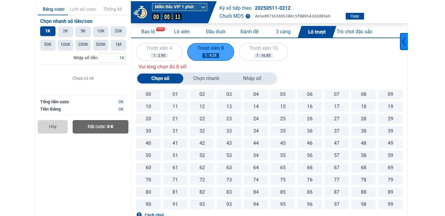 Điều cần tránh khi chơi lô đề siêu tốc MD5