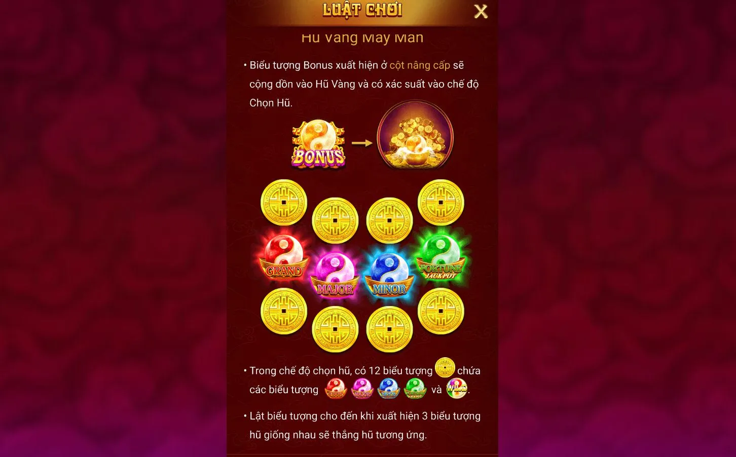 Tìm hiểu cơ chế nổ hũ Long Châu