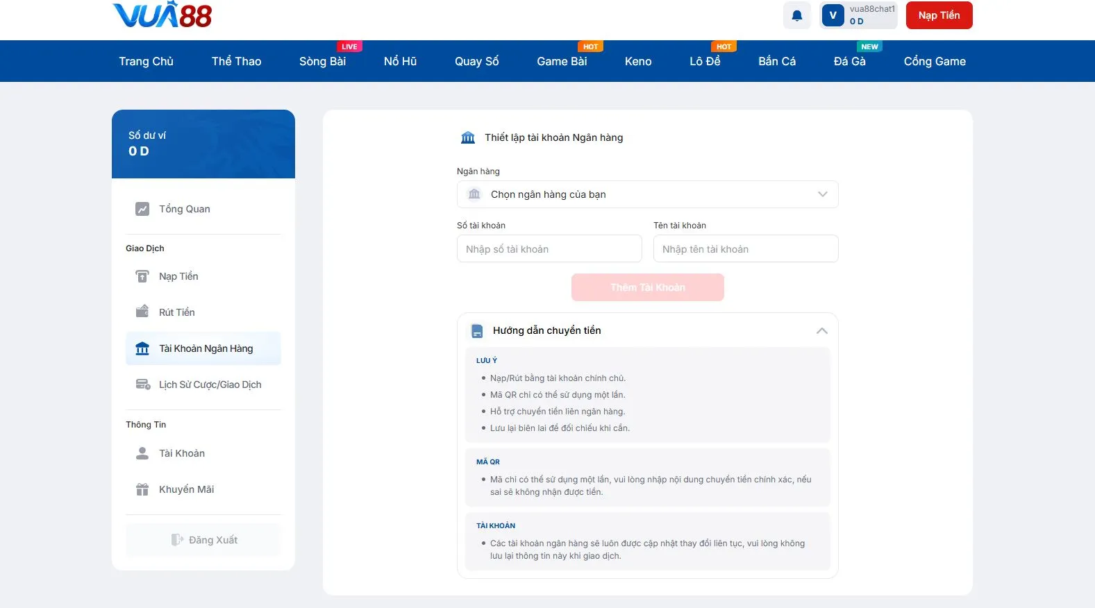 Hướng dẫn rút tiền với nhiều cách thức khác nhau