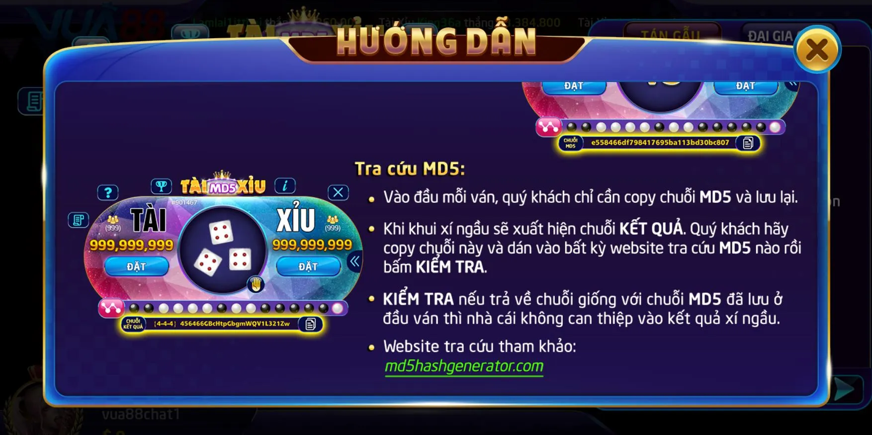 Tốc độ cược nhanh tại Vua 88