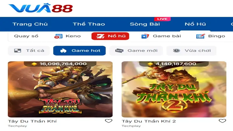 tay du vua88 Thông tin sơ lược về Tây du thần khí của Vua88