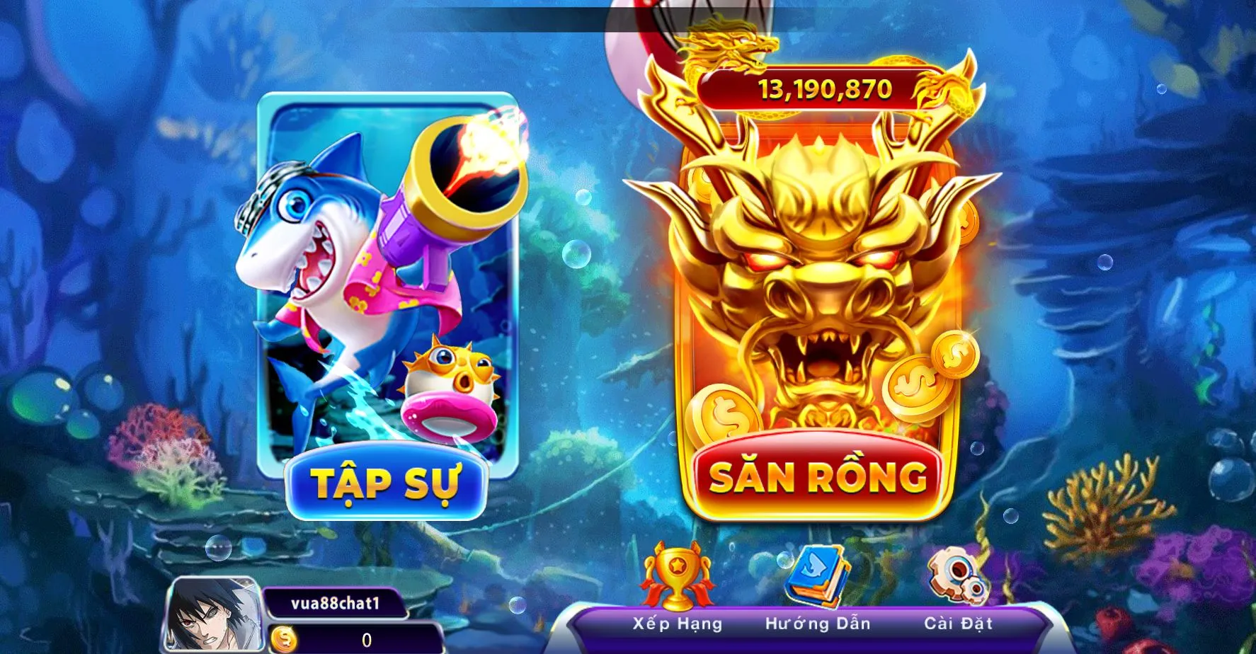 Vua bắn cá trò chơi cuốn hút và siêu thú vị