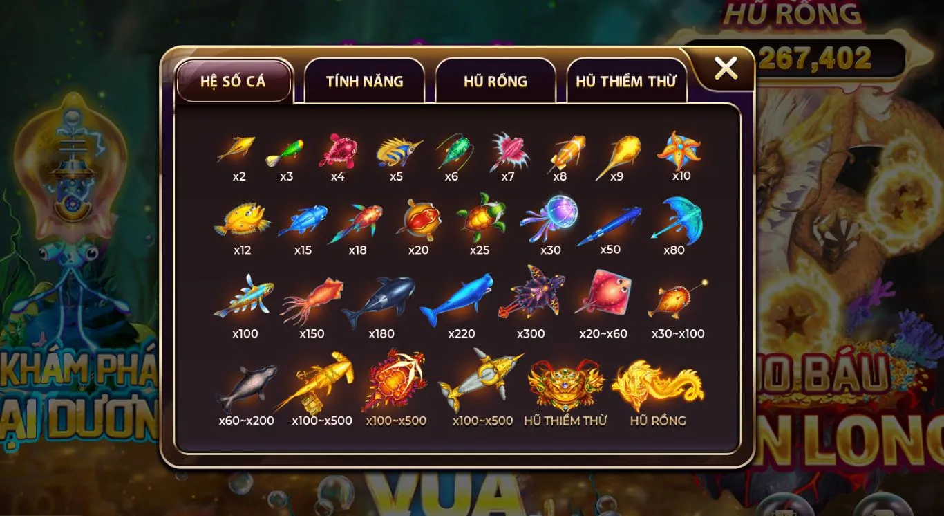 vua san ca Vua88 2 Mẹo chơi Vua săn cá như cao thủ