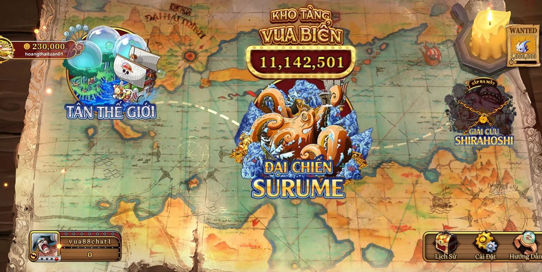 dai hai trinh Vua88 2 Các biểu tượng đặc biệt của Đại Hải Trình