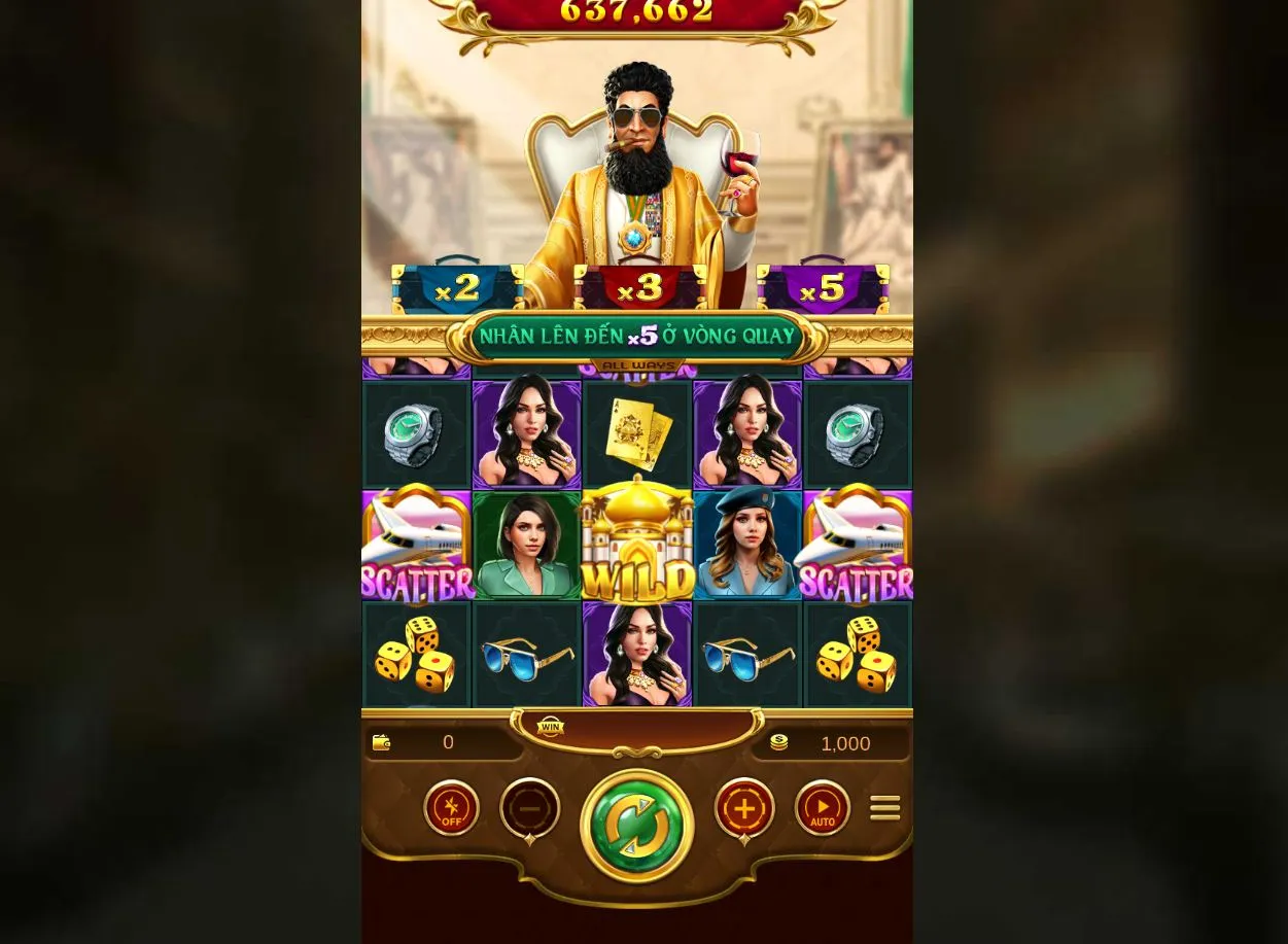 no hu ke doc tai Vua88 2 Biểu tượng đặc trưng trong Nổ hũ Kẻ độc tài