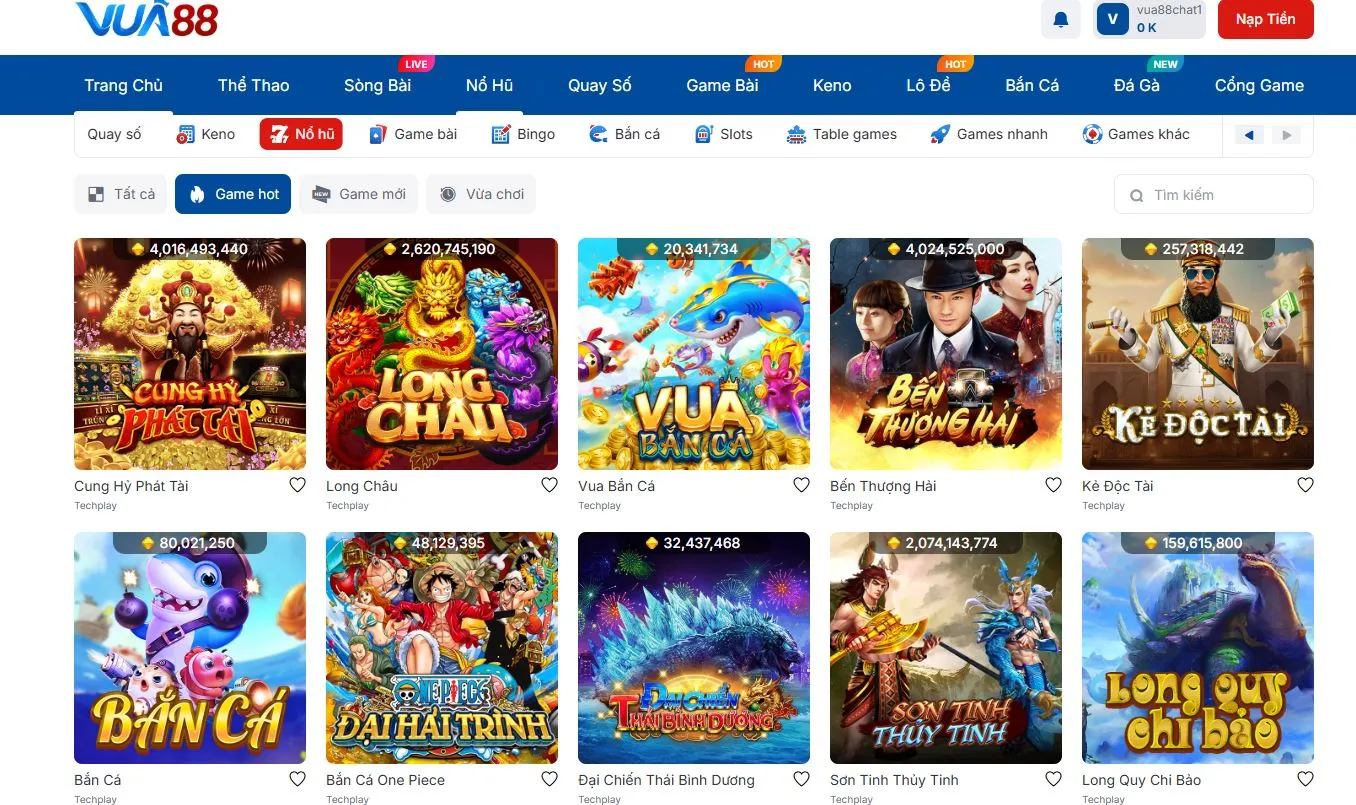 no hu ke doc tai Vua88