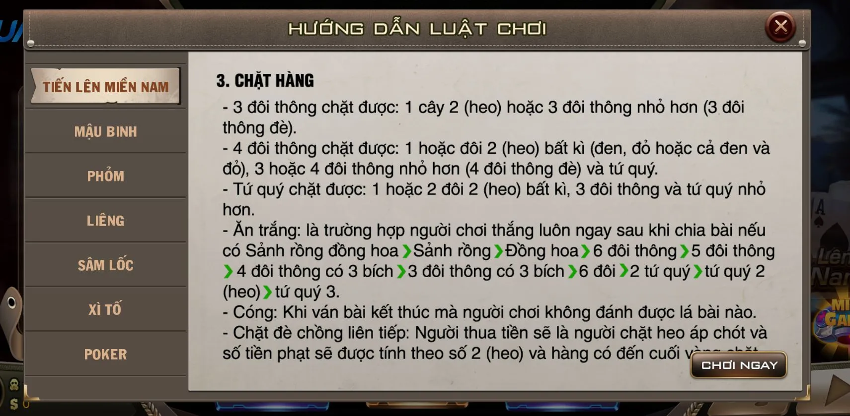 tien len Vua88 5 Chiến thuật chơi Tiến Lên tại Vua88 chi tiết